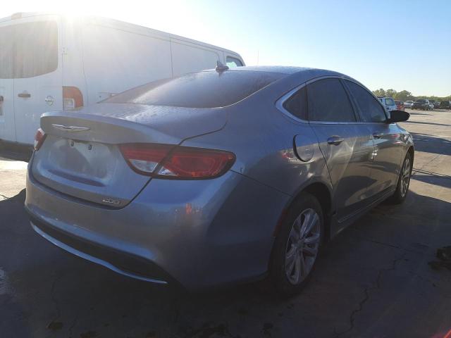 1C3CCCAB6FN686633 - 2015 CHRYSLER 200 LIMITE GRAY photo 4