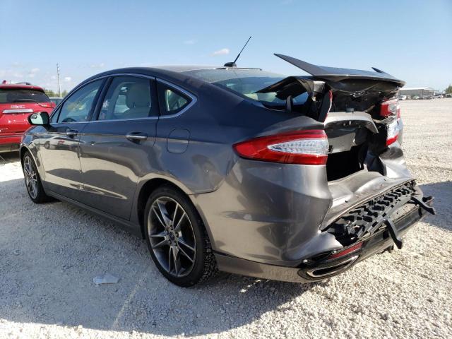 3FA6P0K99ER312140 - 2014 FORD FUSION TIT GRAY photo 3