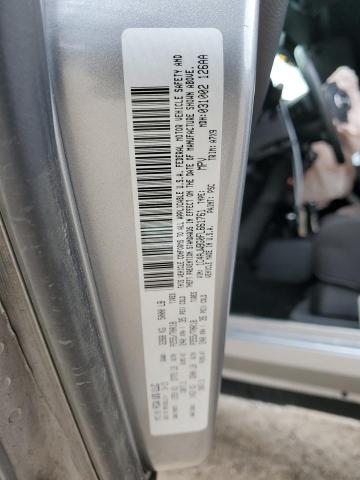 1C4AJWBG0FL661761 - 2015 JEEP WRANGLER S SILVER photo 10