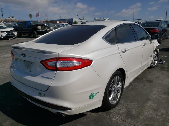 3FA6P0SU8FR114851 - 2015 FORD FUSION TIT WHITE photo 4