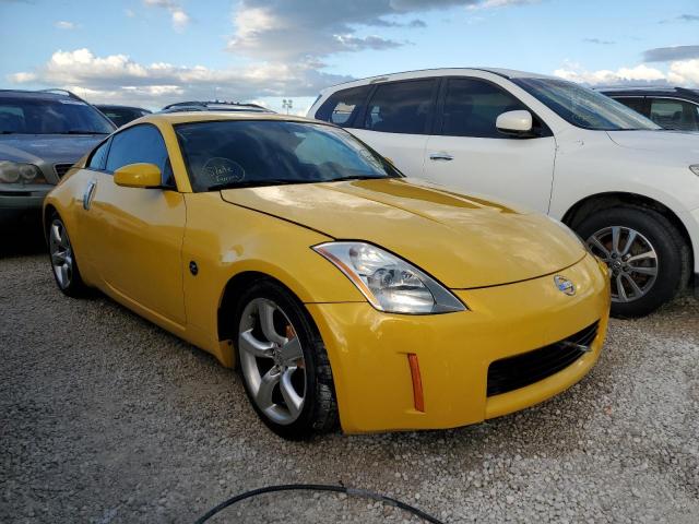 JN1AZ34EX5M654735 - 2005 NISSAN 350Z COUPE YELLOW photo 1