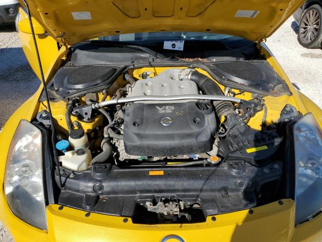 JN1AZ34EX5M654735 - 2005 NISSAN 350Z COUPE YELLOW photo 7