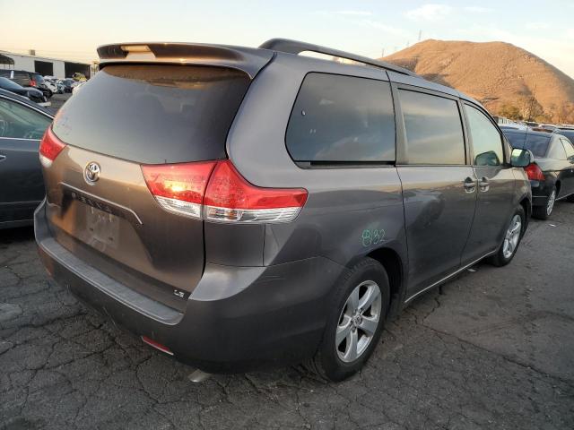 5TDKK3DC7BS019752 - 2011 TOYOTA SIENNA LE GRAY photo 4