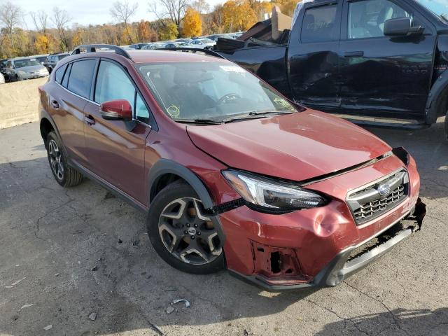 JF2GTAJC3JH209130 - 2018 SUBARU CROSSTREK RED photo 1