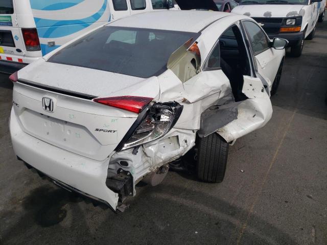 2HGFC2F86MH555032 - 2021 HONDA CIVIC SPOR WHITE photo 9