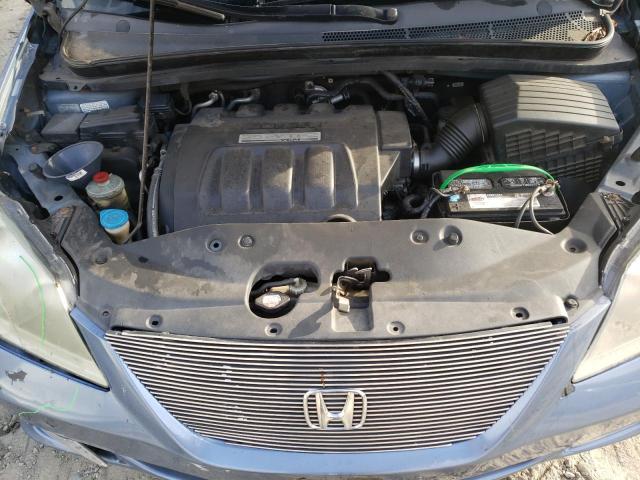 5FNRL388X5B073931 - 2005 HONDA ODYSSEY TO BLUE photo 7