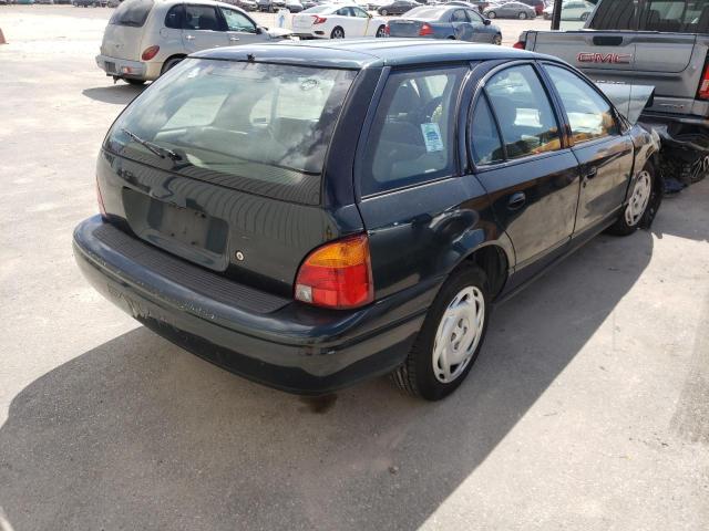 1G8ZJ82781Z239249 - 2001 SATURN SW2 GREEN photo 4