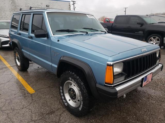 1JCHB782XGT183782 - 1986 JEEP CHEROKEE P BLUE photo 1