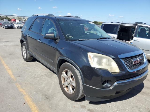 1GKLRKED9AJ163272 - 2010 GMC ACADIA SL BLACK photo 1