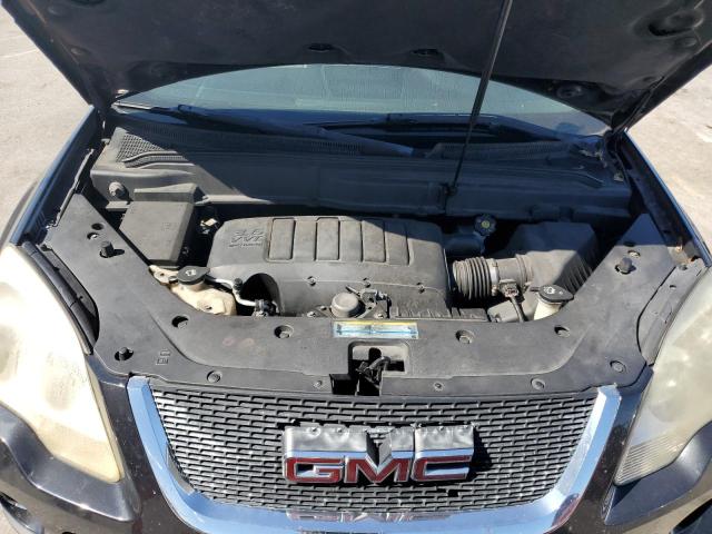 1GKLRKED9AJ163272 - 2010 GMC ACADIA SL BLACK photo 7