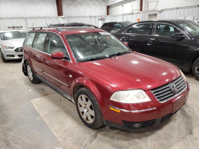 WVWWH63B53E089526 - 2003 VOLKSWAGEN PASSAT GLX BURGUNDY photo 1