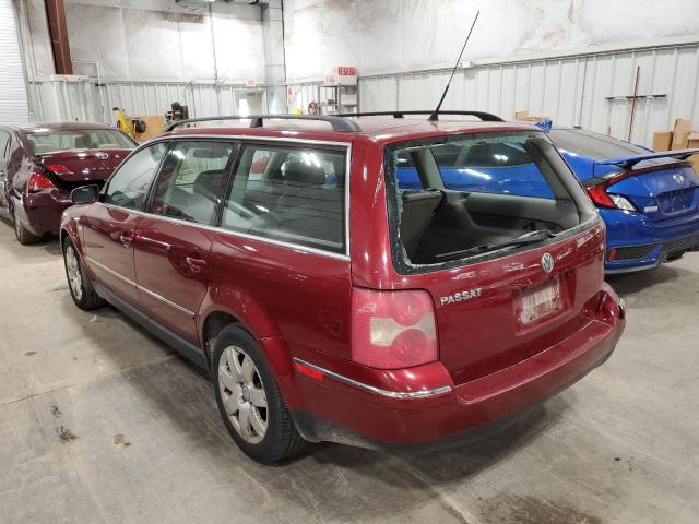 WVWWH63B53E089526 - 2003 VOLKSWAGEN PASSAT GLX Bordo foto 3