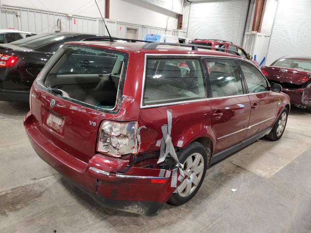 WVWWH63B53E089526 - 2003 VOLKSWAGEN PASSAT GLX Bordo foto 4