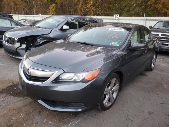 19VDE1F37EE008288 - 2014 ACURA ILX 20 GRAY photo 2