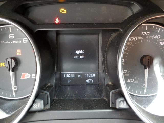 WAUVVAFR4BA022399 - 2011 AUDI S5 PRESTIG CHARCOAL photo 8