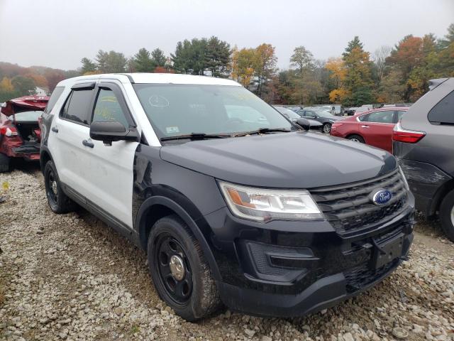 1FM5K8AR6JGA15666 - 2018 FORD EXPLORER P TWO TONE photo 1