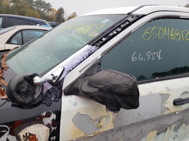 1FM5K8AR6JGA15666 - 2018 FORD EXPLORER P TWO TONE photo 9