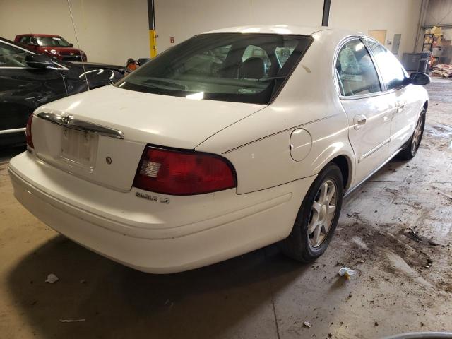 1MEFM55S43G622973 - 2003 MERCURY SABLE LS P WHITE photo 4