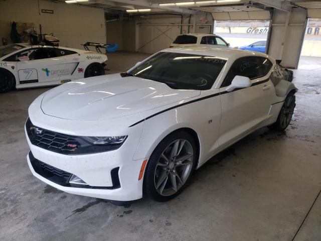 1G1FB1RS4K0127408 - 2019 CHEVROLET CAMARO LS WHITE photo 2