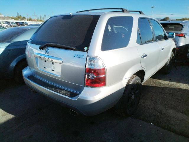 2HNYD18615H503555 - 2005 ACURA MDX TOURIN GRAY photo 4