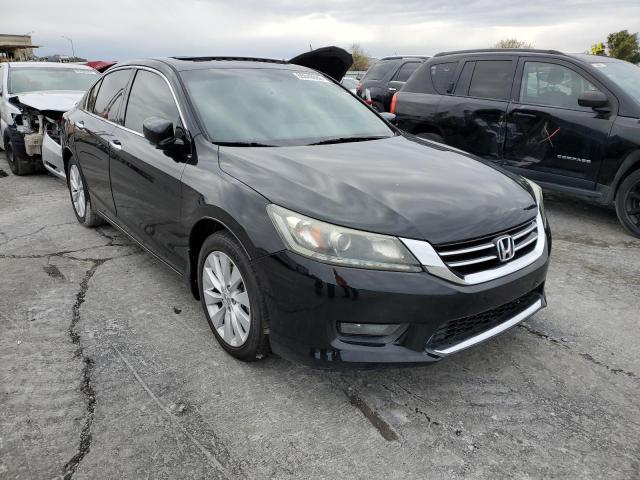 1HGCR3F85EA036481 - 2014 HONDA ACCORD EXL BLACK photo 1