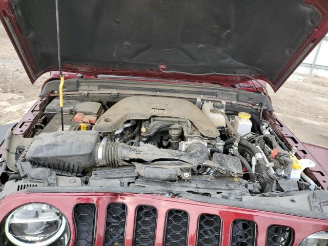 1C6HJTFG9ML592452 - 2021 JEEP GLADIATOR MAROON photo 7