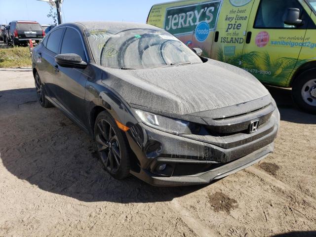 2HGFC2F83MH546563 - 2021 HONDA CIVIC SPOR 黑色 照片 1