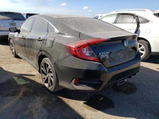 2HGFC2F83MH546563 - 2021 HONDA CIVIC SPOR 黑色 照片 3