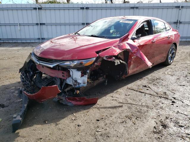 1G1ZG5ST3KF220538 - 2019 CHEVROLET MALIBU RS BURGUNDY photo 2