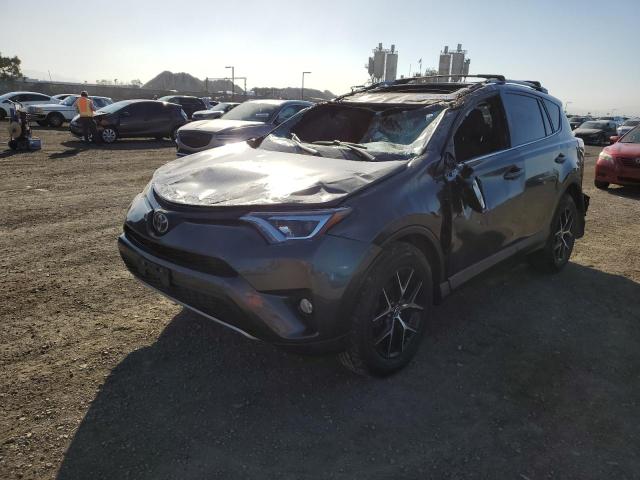 JTMNFREV7HJ702903 - 2017 TOYOTA RAV4 SE GRAY photo 2