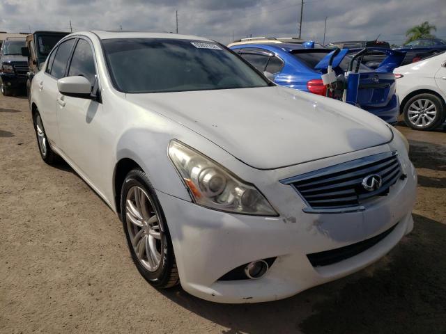 JN1CV6AR3CM672827 - 2012 INFINITI G37 WHITE photo 1