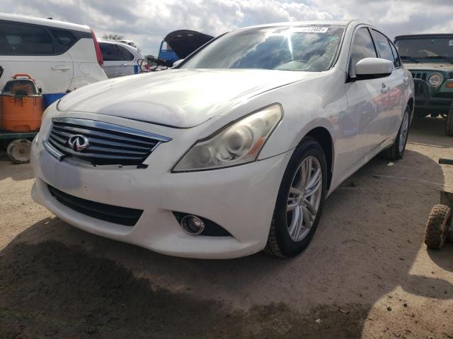 JN1CV6AR3CM672827 - 2012 INFINITI G37 WHITE photo 2