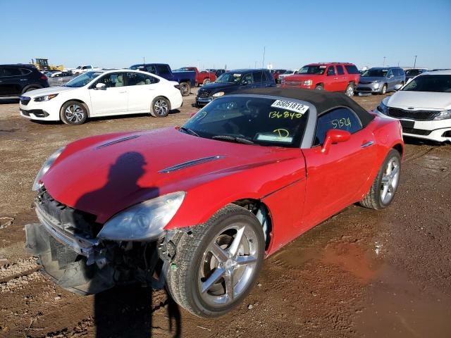 1G8MB35B27Y136840 - 2007 SATURN SKY RED photo 2