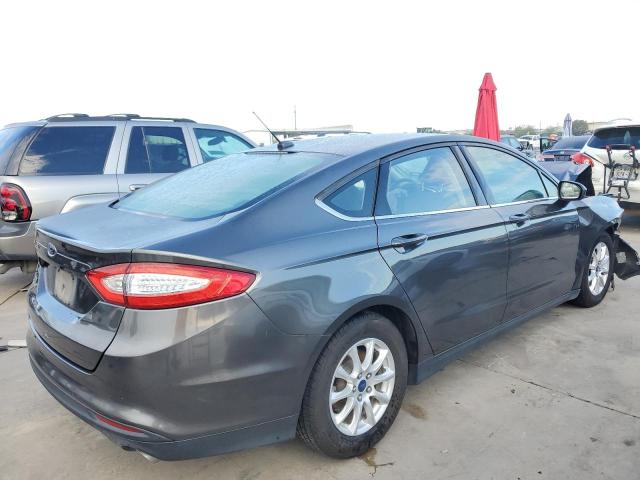 3FA6P0G78GR302645 - 2016 FORD FUSION S CHARCOAL photo 3