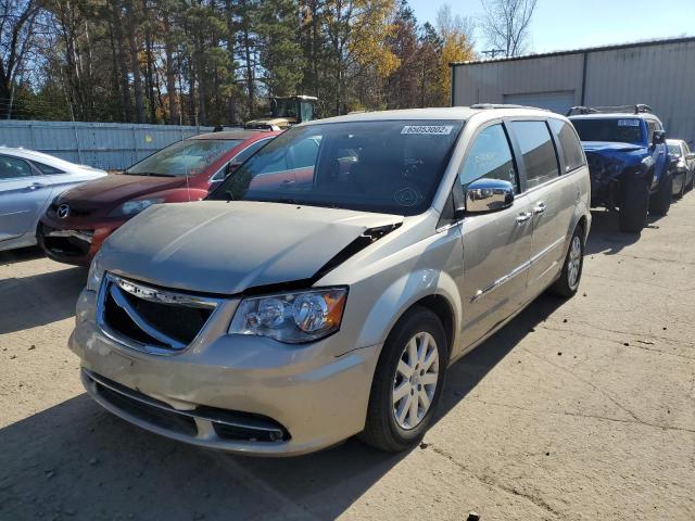 2C4RC1CG2CR278938 - 2012 CHRYSLER TOWN & COU TAN photo 2