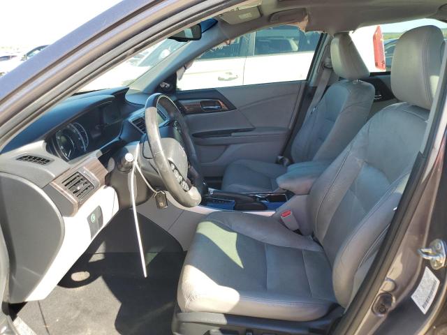 1HGCR2F84GA092649 - 2016 HONDA ACCORD EXL GRAY photo 5