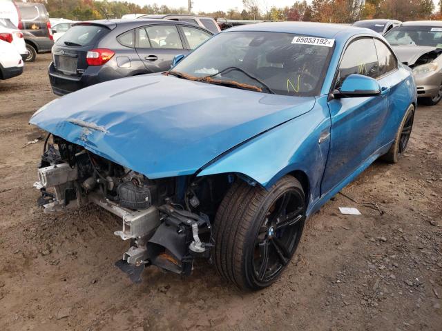 WBS1J5C54J7B69996 - 2018 BMW M2 BLUE photo 2