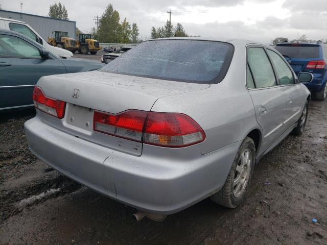 JHMCG56732C016820 - 2002 HONDA ACCORD SE SILVER photo 4