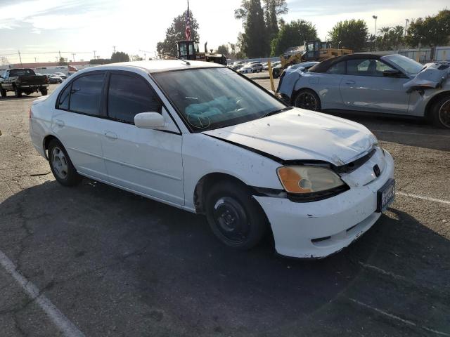 JHMES96603S006792 - 2003 HONDA CIVIC HYBR WHITE photo 4