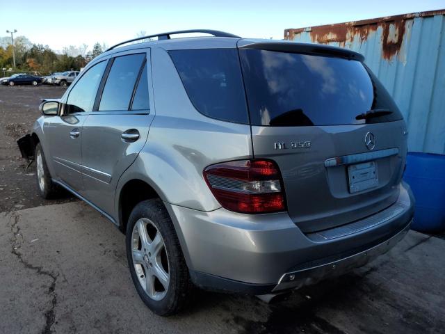 4JGBB86E47A236509 - 2007 MERCEDES-BENZ ML 350 SILVER photo 3