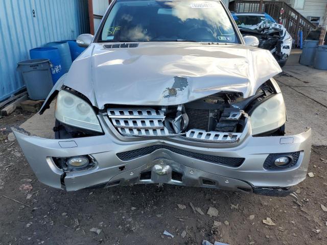 4JGBB86E47A236509 - 2007 MERCEDES-BENZ ML 350 SILVER photo 9