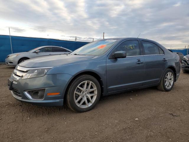 3FAHP0JGXCR143252 - 2012 FORD FUSION SEL BLUE photo 2