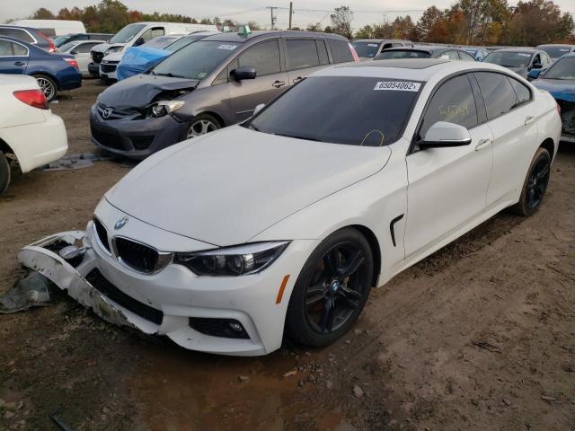 WBA4J7C53JBB98755 - 2018 BMW 440XI GRAN WHITE photo 2