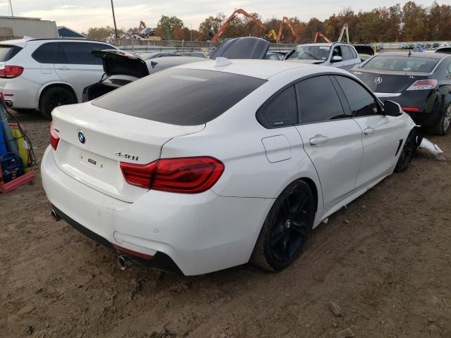 WBA4J7C53JBB98755 - 2018 BMW 440XI GRAN WHITE photo 4