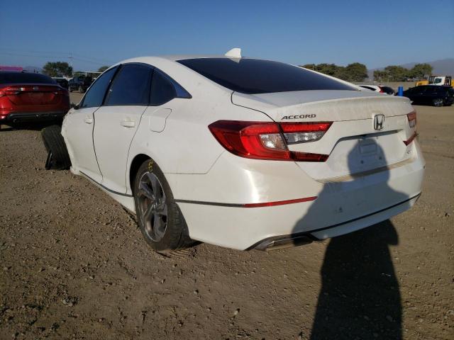 1HGCV2F65JA041145 - 2018 HONDA ACCORD EXL WHITE photo 3