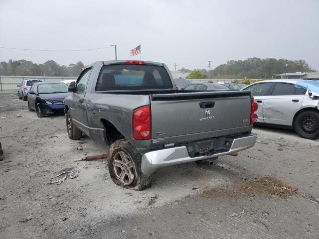 1D7HA16P37J503073 - 2007 DODGE RAM 1500 S SILVER photo 3