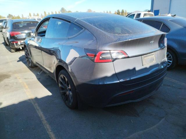 5YJYGDEE0MF281167 - 2021 TESLA MODEL Y CHARCOAL photo 3