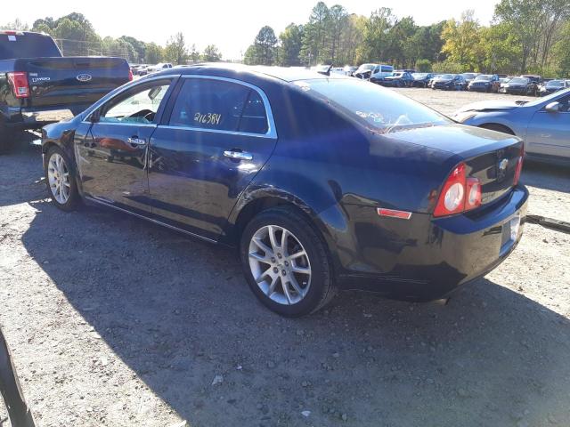 1G1ZE5E14BF390956 - 2011 CHEVROLET MALIBU LTZ შავი ფოტო 3