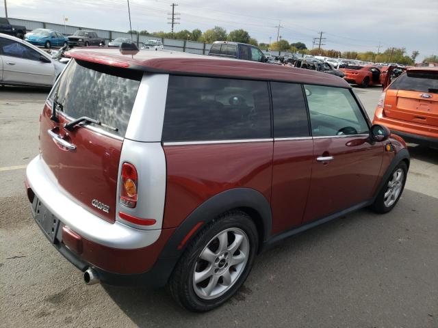 WMWML33538TN68445 - 2008 MINI COOPER CLU BURGUNDY photo 4