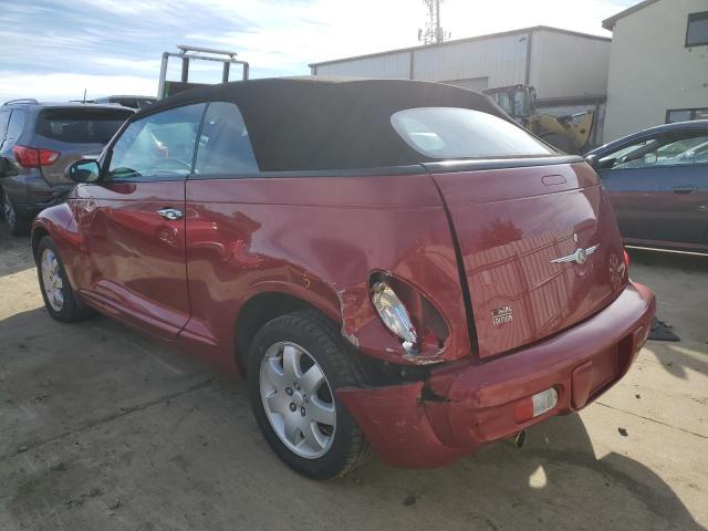 3C3EY55E85T301517 - 2005 CHRYSLER PT CRUISER RED photo 3